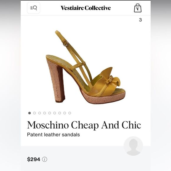 Moschino Butter Yellow Heels Stiletto Slingback Ruffled Ribbon 7.5 Feminine - Picture 13 of 15